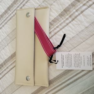 Holly Aiken blast clutch and wristlet strap